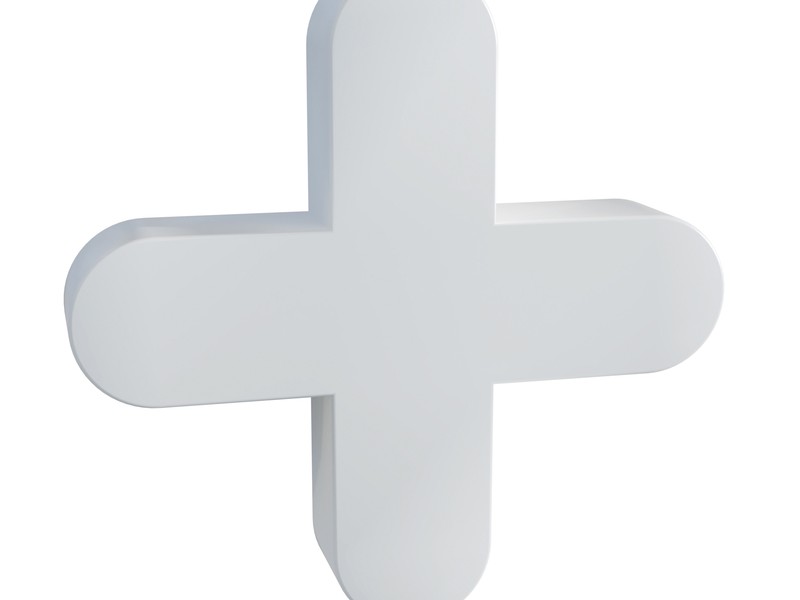 QEP 3/16 in. H X 0.11 in. W Plastic Tile Spacer 300 pc