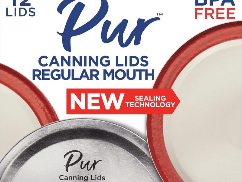 Pur Regular Mouth Canning Lid - Case of 12 - Pack of 36