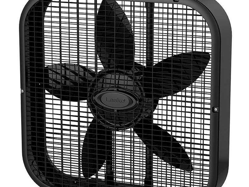 Lasko 21-3/4 in. H X 20 in. D 3 speed Box Fan