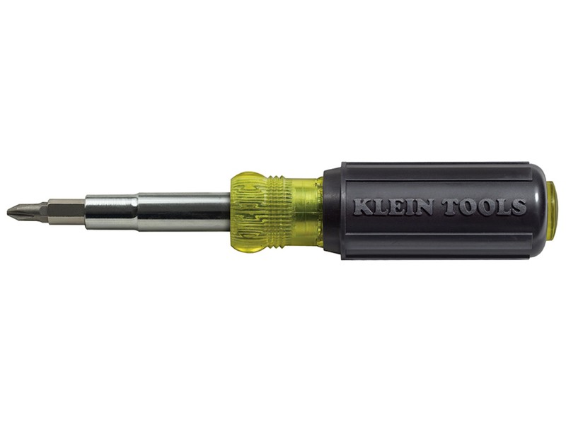 Klein Tools 1 pc 11-in-1 Screwdriver/Nut Driver 7.25 in.