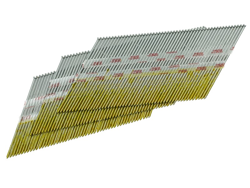 Senco 2 in. 15 Ga. Angled Strip Finish Nails 34 deg Smooth Shank 700 pk