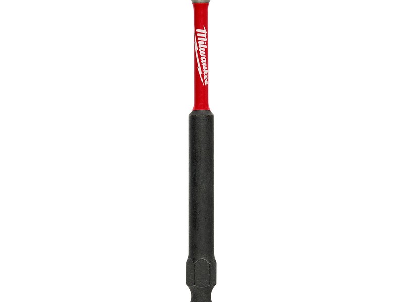 Milwaukee Shockwave Phillips #1  S X 3-1/2 in. L Impact Power Bit Steel 1 pc