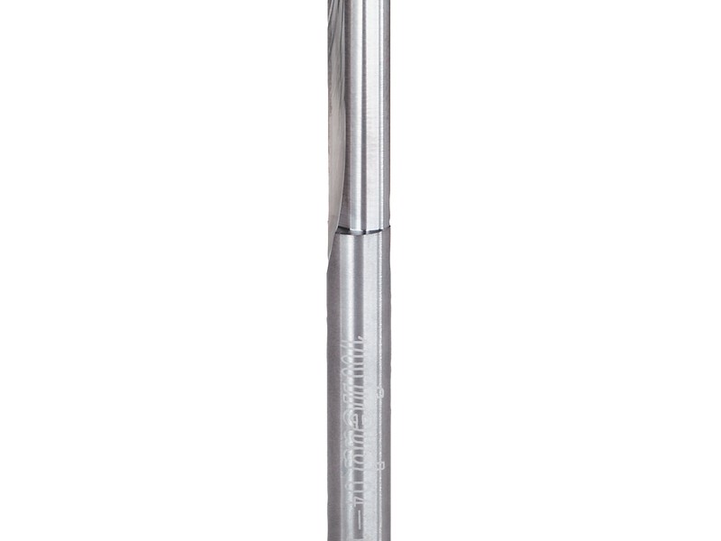 Diablo 1/4 in. D X 2-1/2 in. L Carbide Double Flute Straight Router Bit