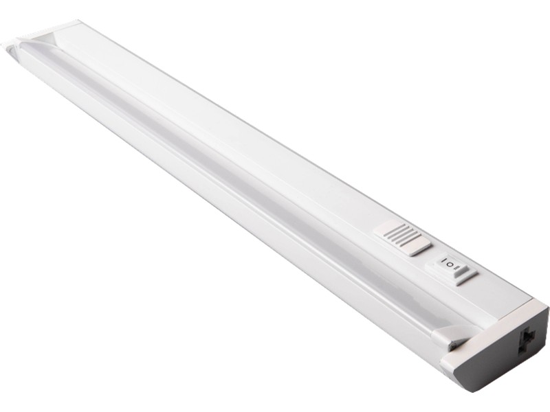 Westek 18 in. L White Plug-In LED Undercabinet Light 645 lm