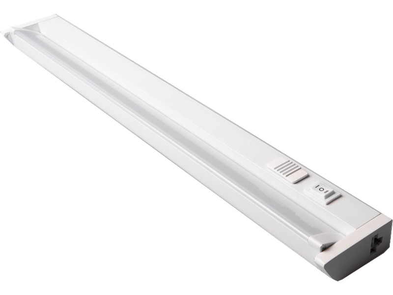 Westek 12 in. L White Plug-In LED Undercabinet Light 375 lm