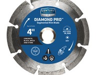 Century Drill & Tool 4 in. D X 44385 in. S Diamond Segmented Rim Diamond Saw Blade 1 pk