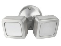 Feit Electric Dusk to Dawn Hardwired LED Silver Mini Security Flood Light