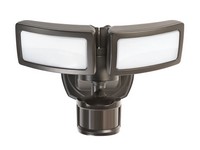 Feit Electric Motion-Sensing Hardwired LED Bronze Security Floodlight