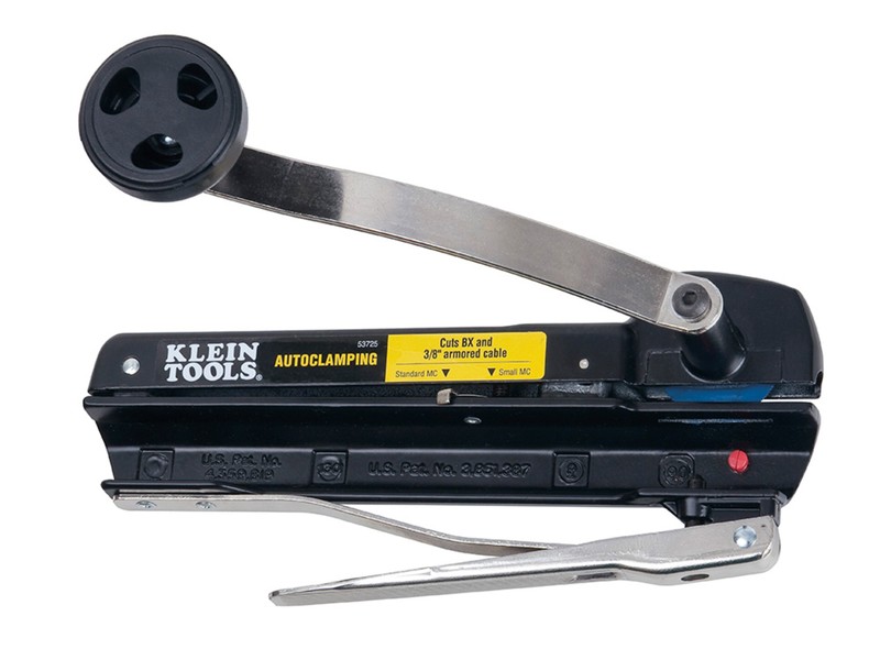 Klein Tools 7.25 in. L Black BX Armor Cable Cutter