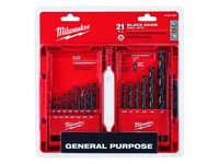 Milwaukee Thunderbolt Black Oxide Drill Bit Set 21 pc
