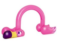 Bestway H2OGO Jump Pink Flamingo Inflatable Arch Sprinkler