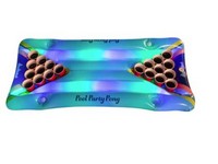 PoolCandy Inflatable LED Pool Party Pong