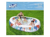 Bestway H2OGO 141 gal Rectangular Inflatable Pool 60 in. H X 20 in. W X 7.5 in. L