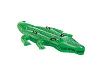 Intex Green Plastic Inflatable Giant Gator Floating Tube