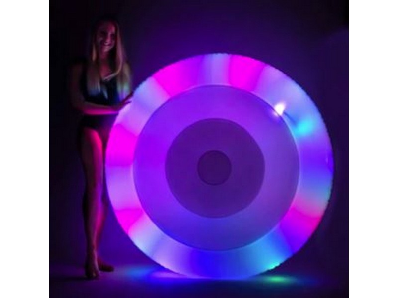 PoolCandy Inflatable LED Jumbo Raft