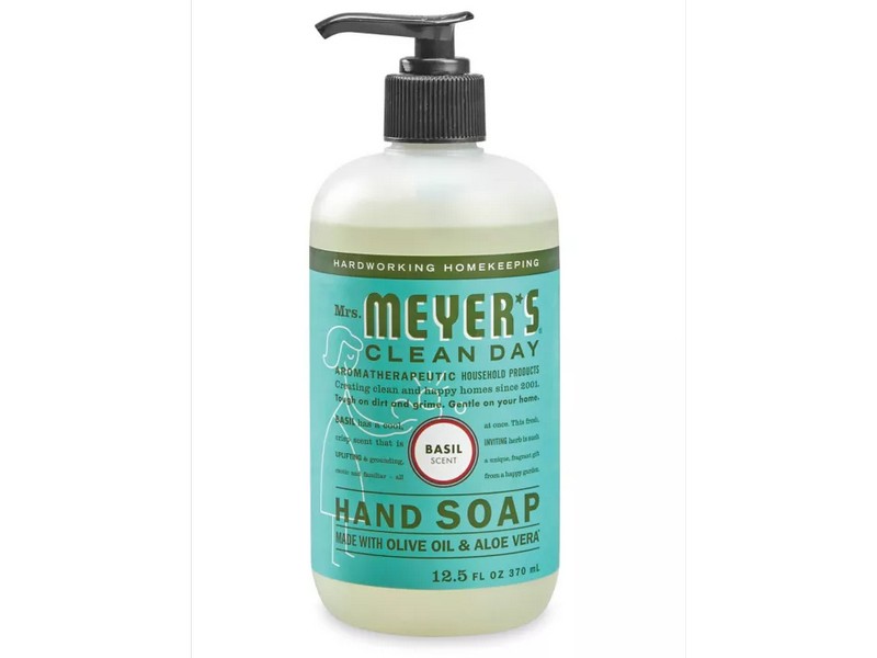 Mrs. Meyer's Clean Day Organic Basil Scent Liquid Hand Soap 12.5 oz