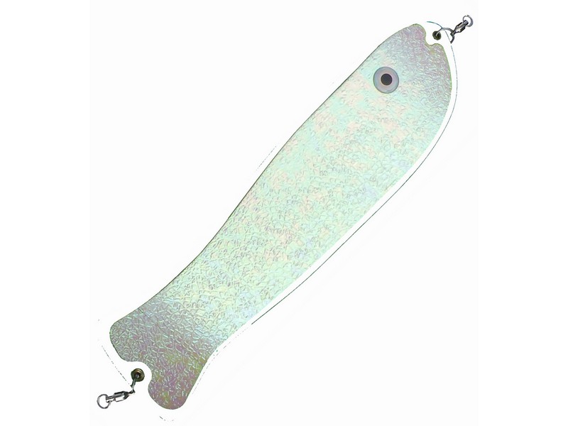 Pro Troll 11" Fish & Chip Flasher Glo White