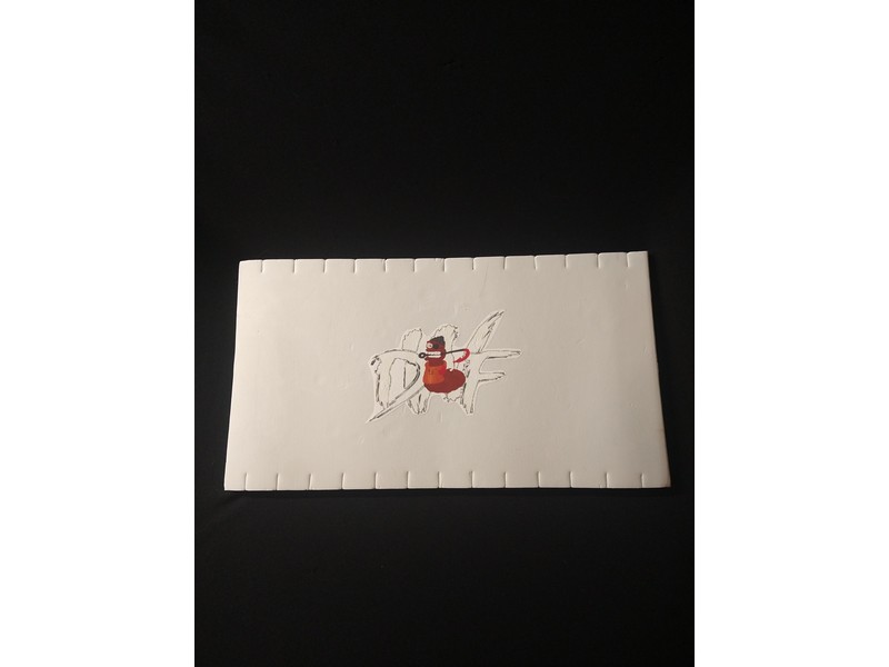 Deadworm 13" Foam Leader Board