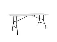 Cosco Casual 29.69 in. W X 72 in. L Rectangular Folding Buffet Table
