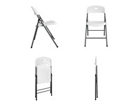 Cosco White Folding Chair