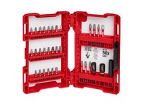 Milwaukee Shockwave Assorted Screwdriver Bit Set Steel 32 pc