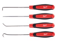 Milwaukee 4 in. Chrome Plated Steel Hook and Pick Set 4 pc