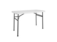 Cosco Casual 24.05 in. W X 48 in. L Rectangular Folding Table