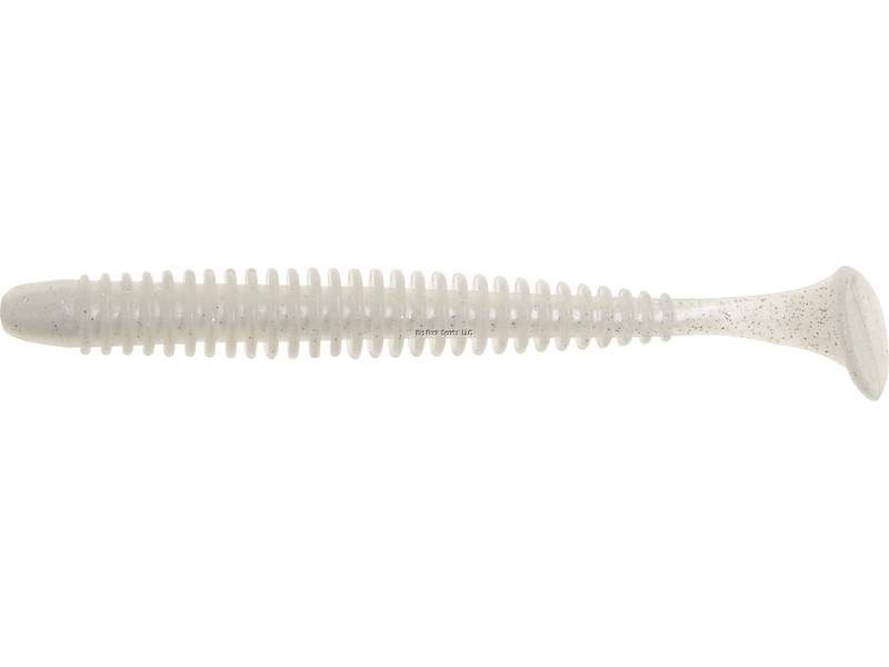 Mister Twister 4" Sassy Swimmer 8pk White Pearl/Silver