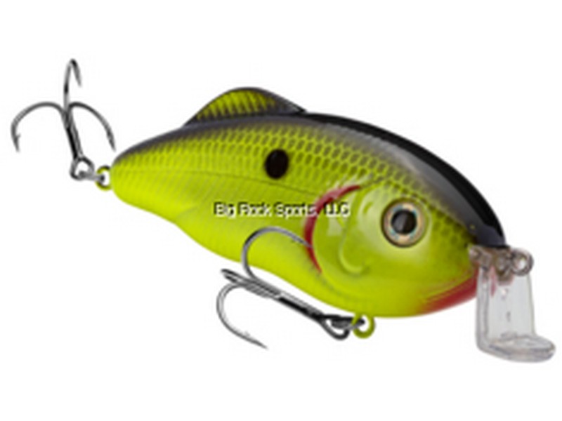 Strike King Hybrid Hunter Jr Shallow Chartreuse with Black Back