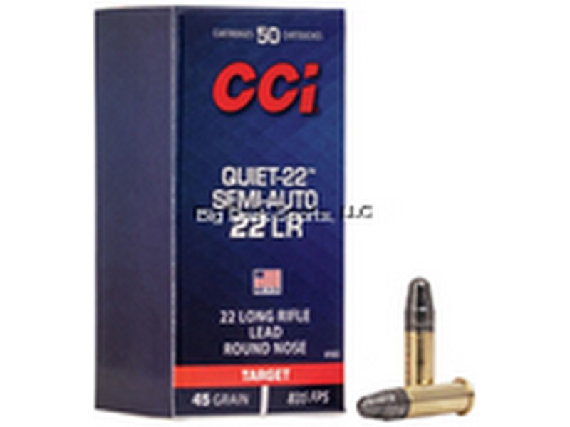 CCI 975CC Semi-Auto Quiet 22 Rimfire Ammo 40 Grain