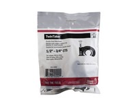 Sioux Chief TwinTalon 1/2 in. Black Polyethylene Double Duty Drive Hook