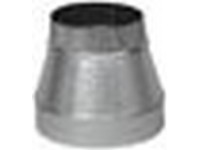 Imperial 8 in. D X 7 in. D Galvanized Steel Furnace Pipe Reducer