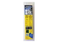 AC-Safe White Steel Universal Air Conditioner Support 80 lb