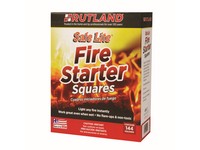 Rutland Safe Lite Wood Fire Starter 144 pk