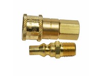 Mr. Heater 1/4 in. D X 1/4 in. D Brass FPT x MPT Quick Connect Adapter