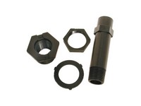 Dial 1-1/4 in. H X 4-3/4 in. W Black Nylon Drain and Pipe Kit