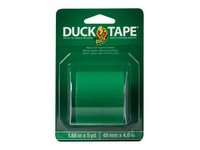 Duck 1.88 in. W X 5 yd L Green Solid Duct Tape