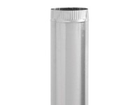 Imperial 5 in. D X 24 in. L Galvanized Steel Furnace Pipe