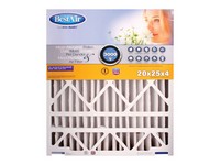 BestAir 20 in. W X 25 in. H X 4 in. D 13 MERV Pleated Air Filter 1 pk