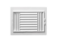 Deflect-O Jordan 10 in. H X 8 in. W 3-Way White Plastic Ceiling Register