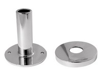 Keeney Chrome Plated Flange and Tube 1/2 in.