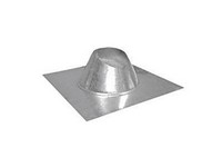 Imperial 4 in. D Galvanized Steel Adjustable Fireplace Roof Flashing