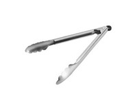 KitchenAid 10 in. L Silver Stainless Steel Utility Tongs