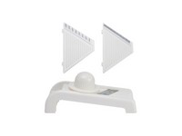 Farberware White Plastic/Stainless Steel Mandolin Slicer