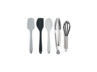 Core Kitchen 5.51 in. W X 10.75 in. L Assorted Silicone Mini Utensil Set