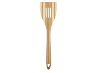 Core Kitchen Pro Chef 3.15 in. W X 12 in. L Beige Bamboo Slotted Spatula L-12.01 W-3.15 H-0.59