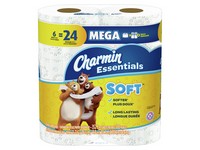 Charmin Essentials Toilet Paper 6 Rolls 352 sheet