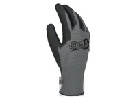 Gorilla Grip Max L Nylon Black/Gray Dipped Gloves
