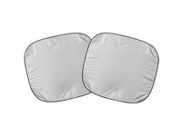 Auto Expressions 38 in. L X 31 in. W Gray Foldable Sun Shade