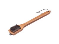 Weber Stainless Steel Black/Brown Grill Brush 1 pk